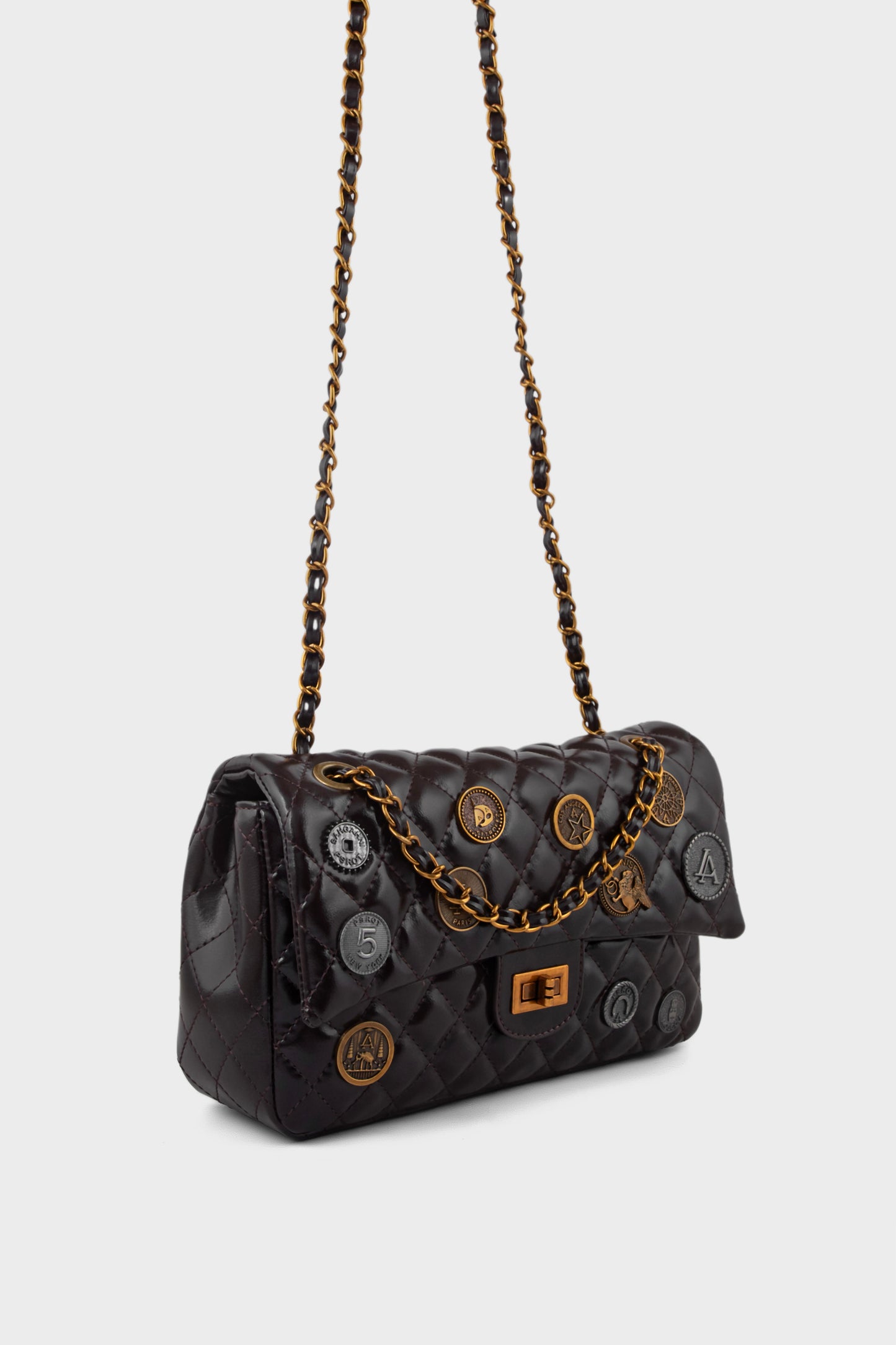 Formal Shoulder Bags BS2335-Brown