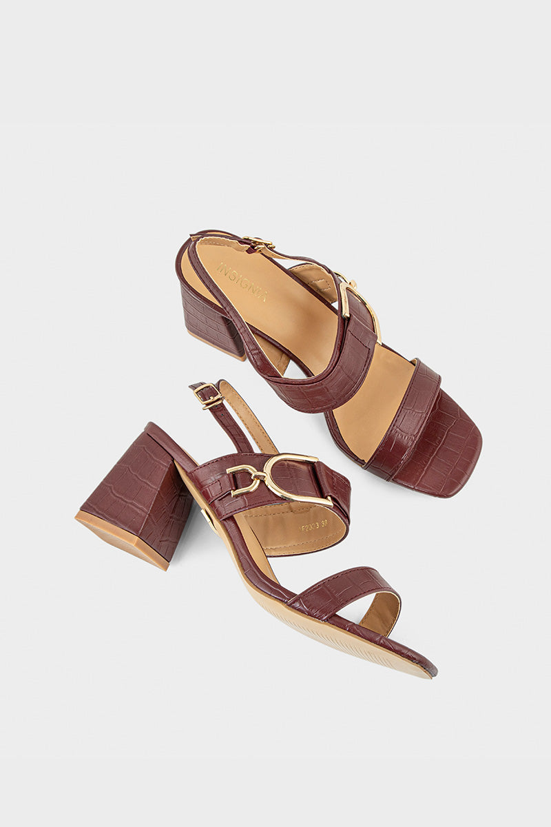 Formal Sandal IF2033-Burgundy