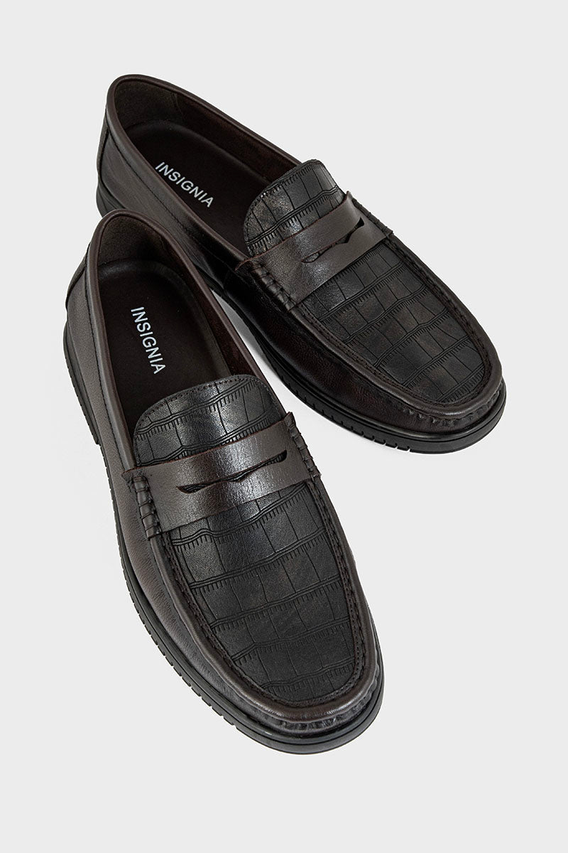 Men Casual Moccasin MC4013-Brown