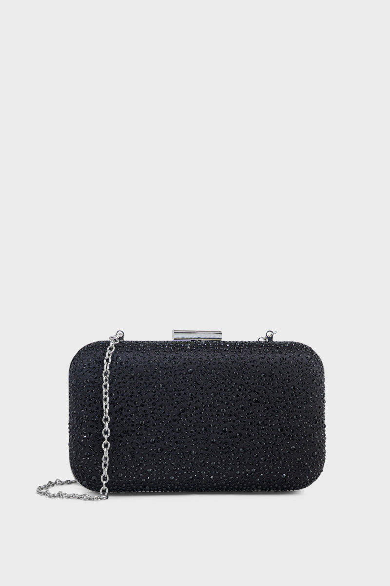 Party Wear Clutch BK4130-Black