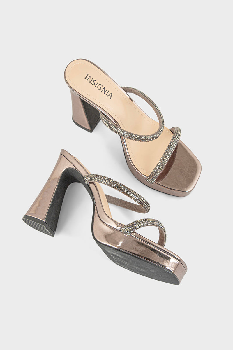 Party Wear Slip On IP0048-Gun Metallic