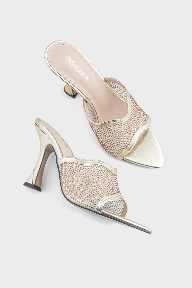 Party Wear Slip On IP2040-Gold