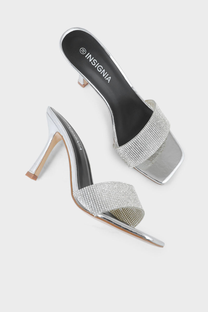 Party Wear Slip On IP0013-Silver