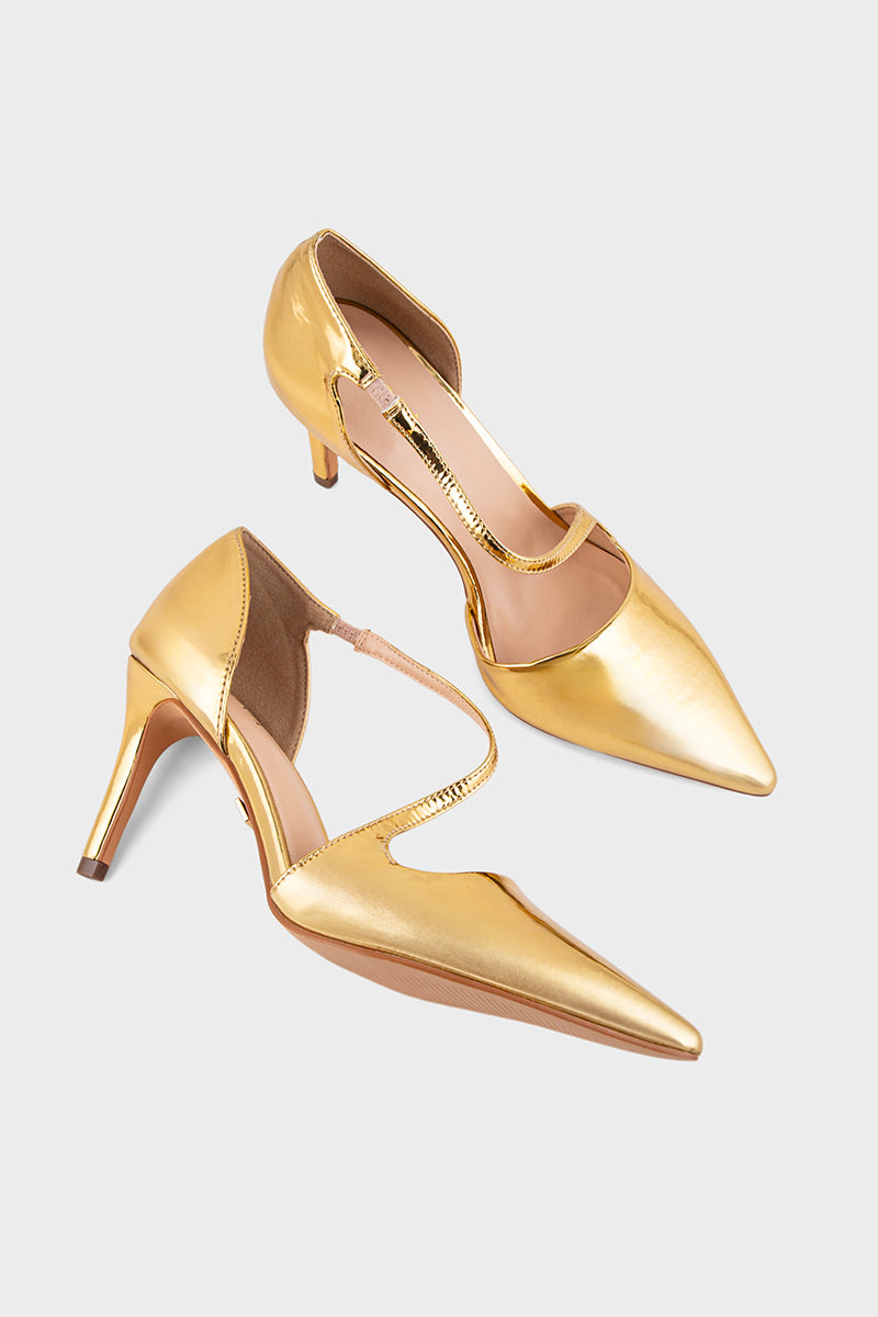 Formal Court Shoes IF5067-Dull Gold