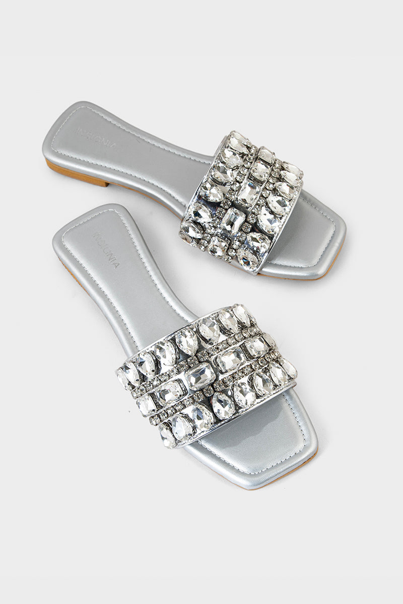 Formal Slip On IF0146-Silver