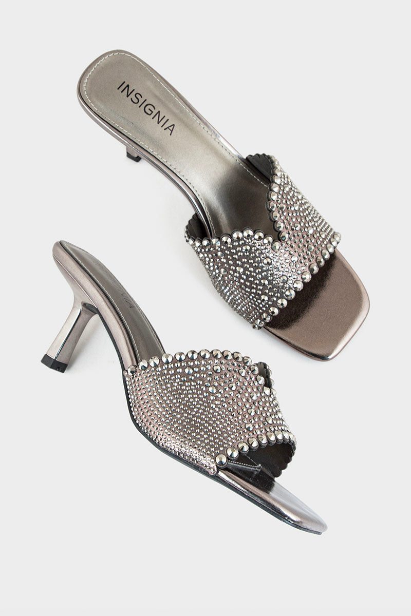 Party Wear Slip On IP0049-Pewter