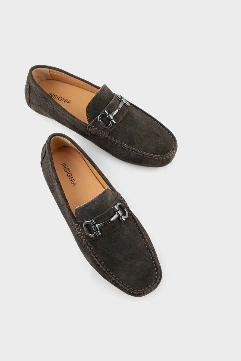 Men Casual Driving Mocs MC4031-Coffee