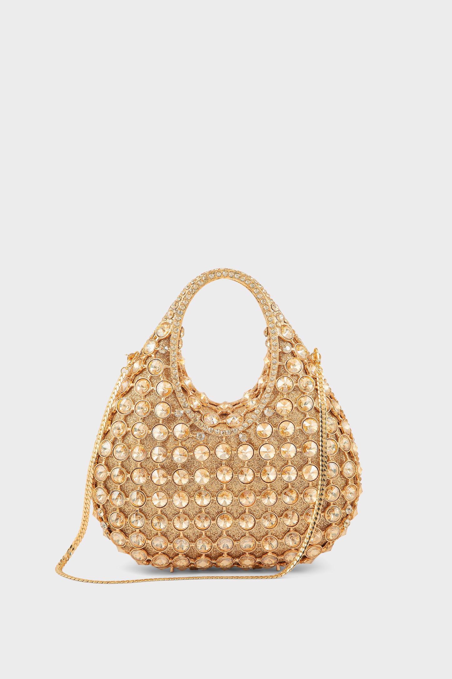 Party Wear Clutch BK4160-Rose Gold