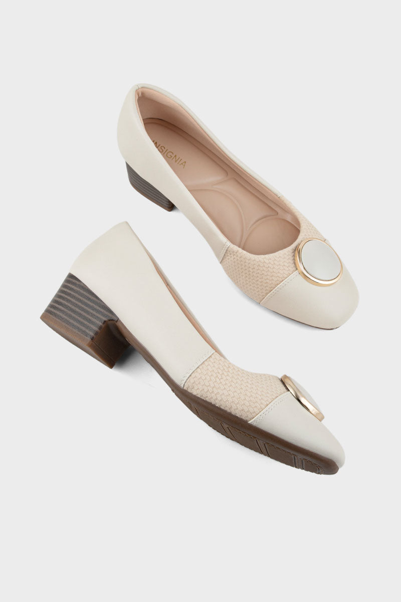 Formal Court Shoes IF5045-Ivory