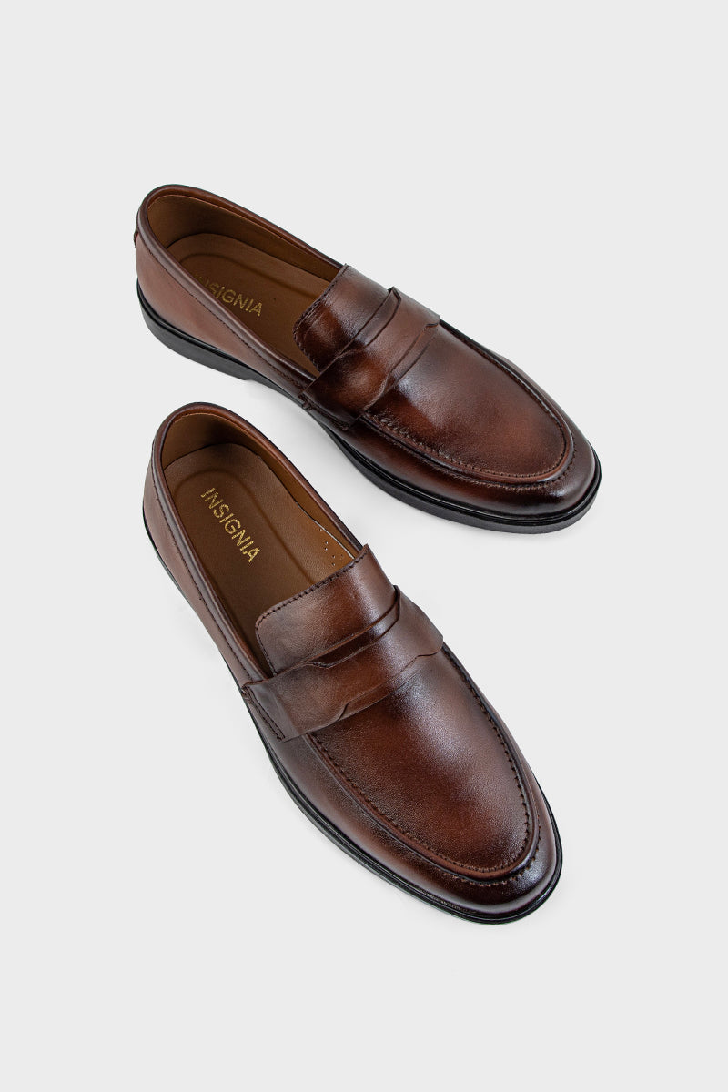 Men Formal Loafers MF7045-Tan