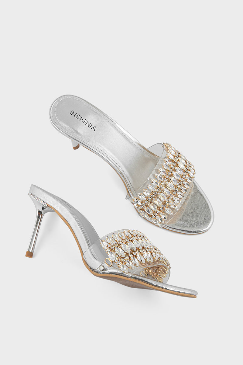 Party Wear Slip On IP0074-Silver