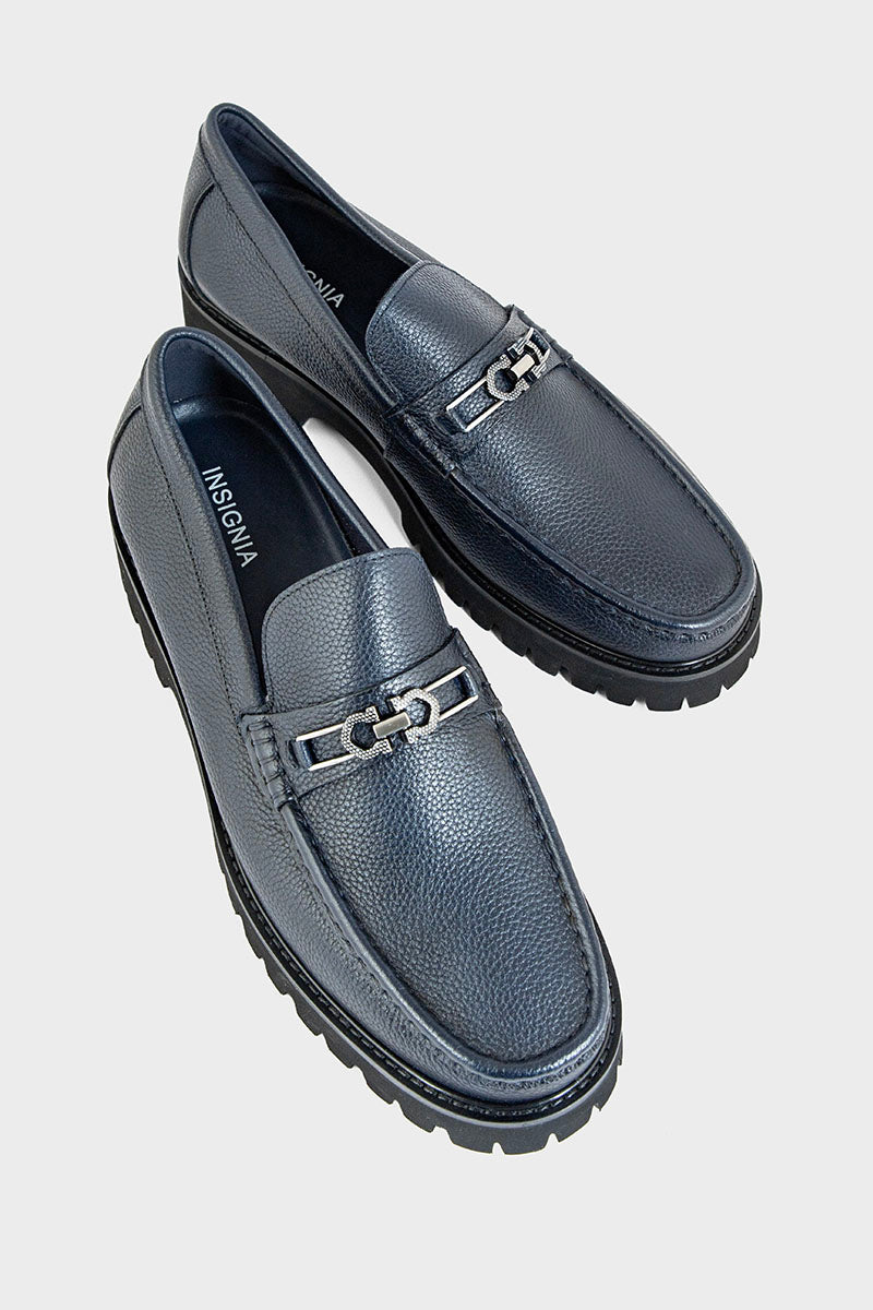 Men Casual Moccasin MC4014-Blue