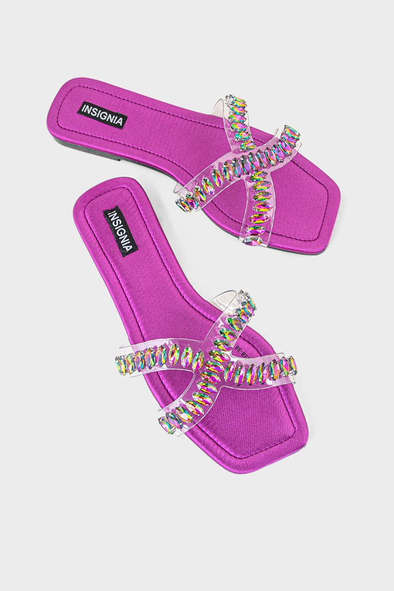 Formal Slip On IF0118-Purple