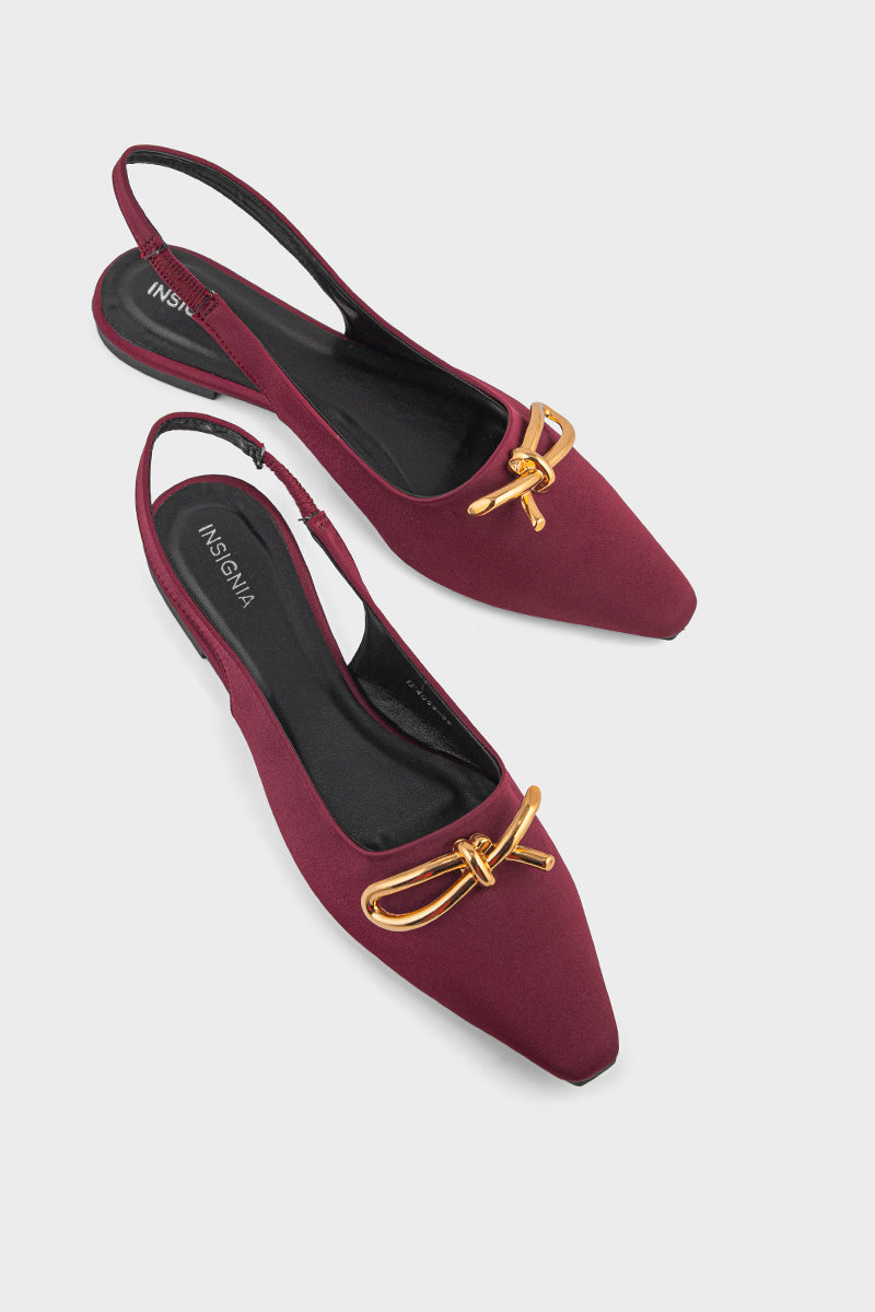 Formal Sling Back IF4055-Maroon