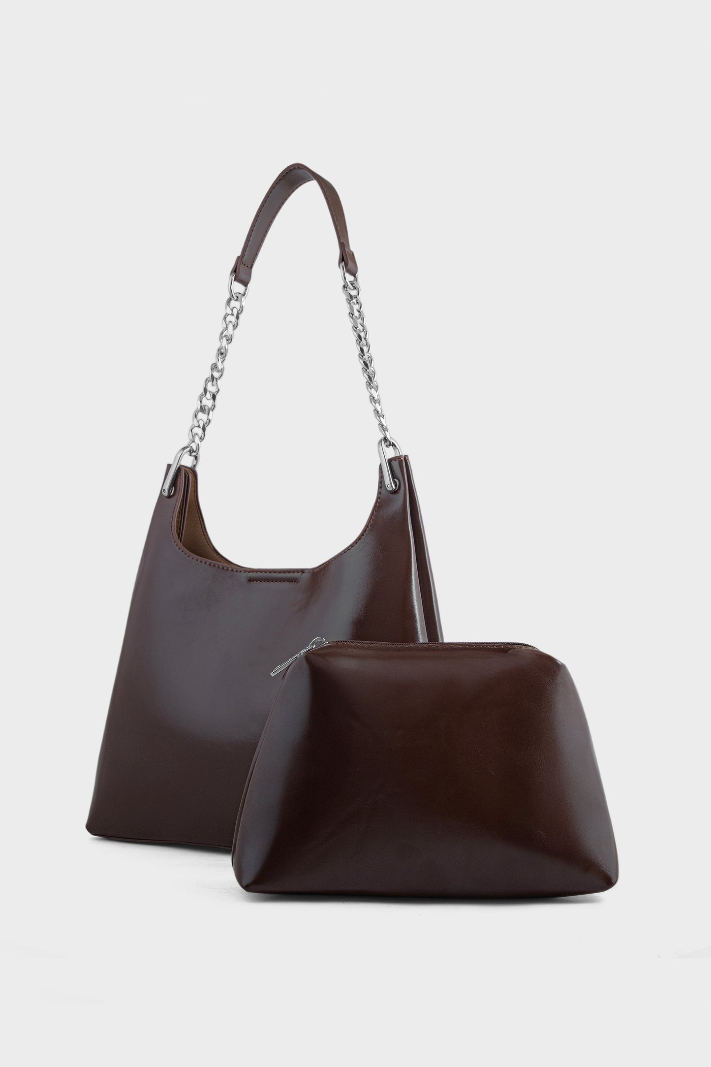 Formal Shoulder Bags BS2313-Coffee
