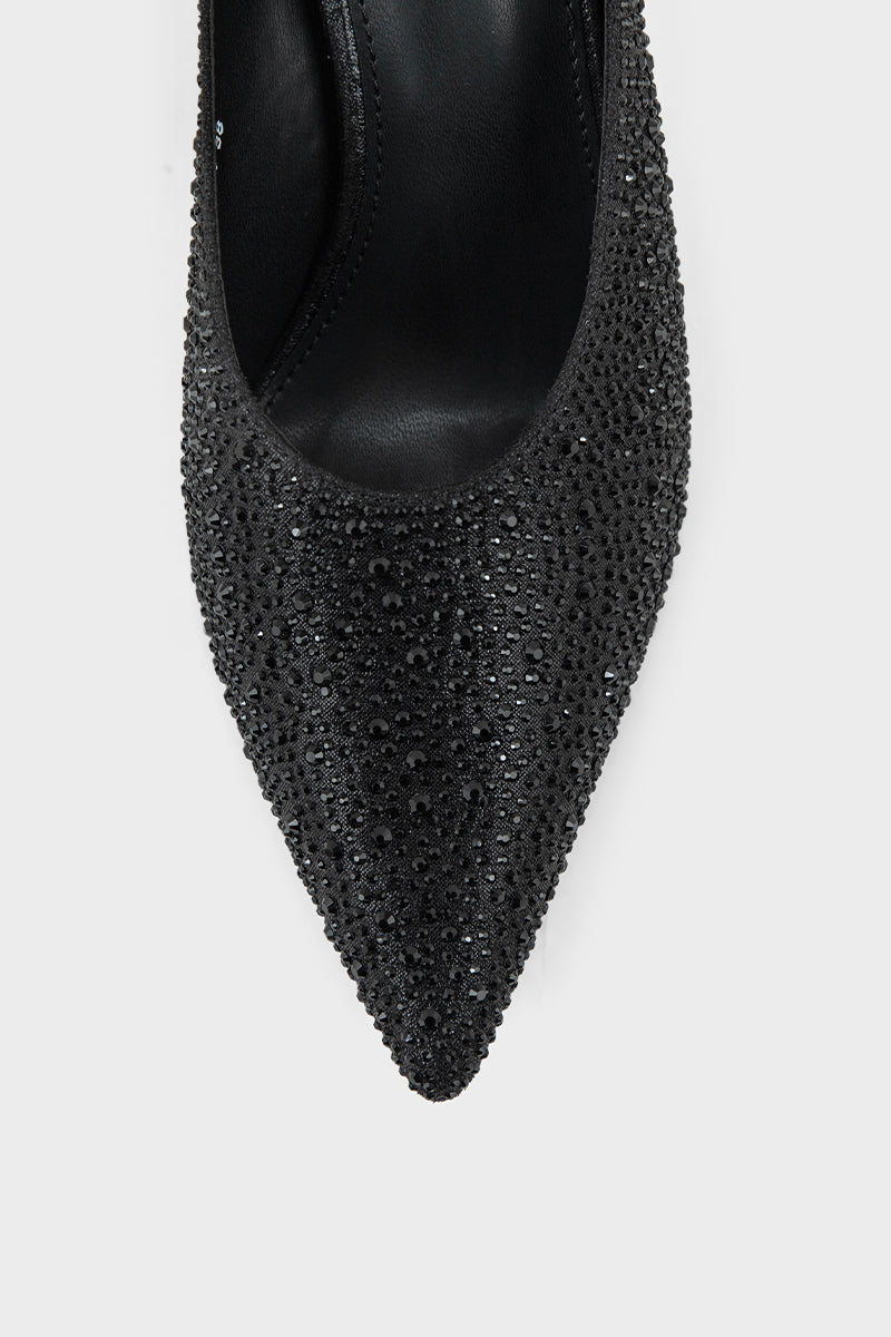 Party Wear Mule IP8514-Black