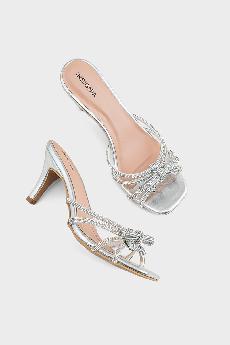 Party Wear Sandal IP2043-Silver