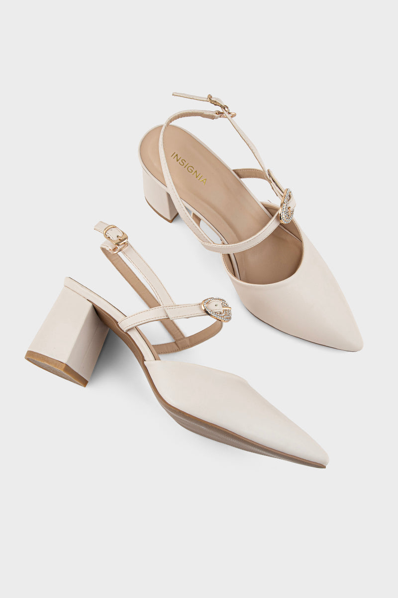 Casual Sling Back IF4060-Ivory