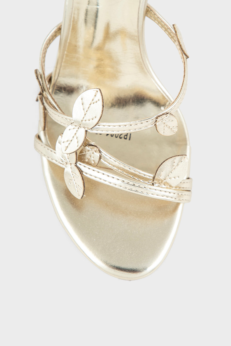 Party Wear Sandal IP2081-Gold