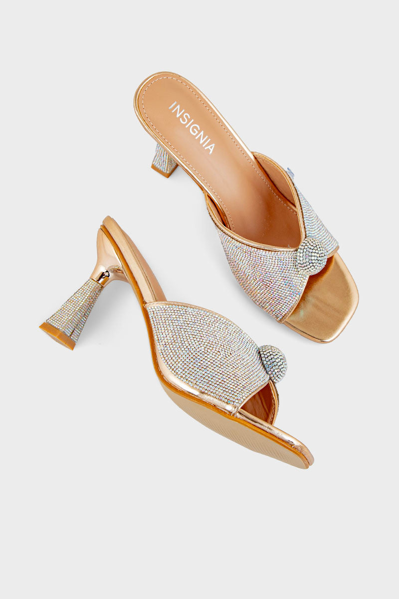 Party Wear Slip On IP0045-Rose Gold