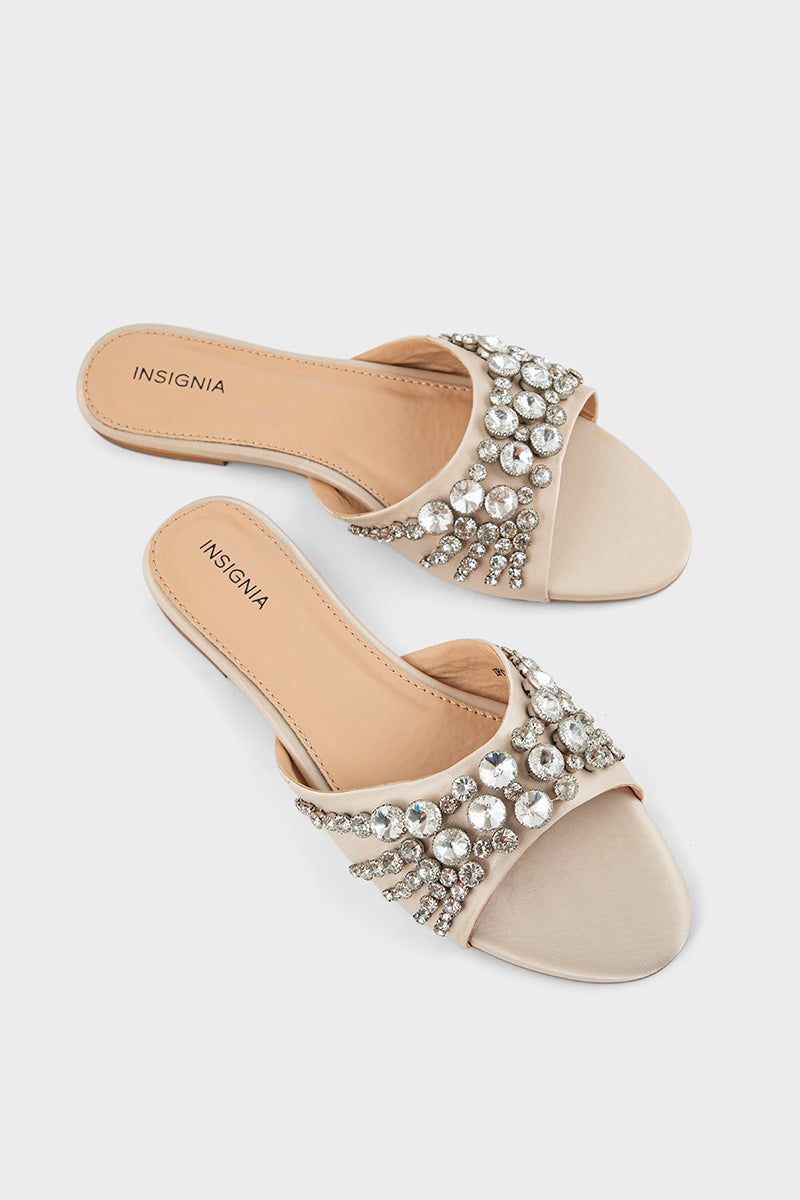 Party Wear Slip On IF0188-Ivory