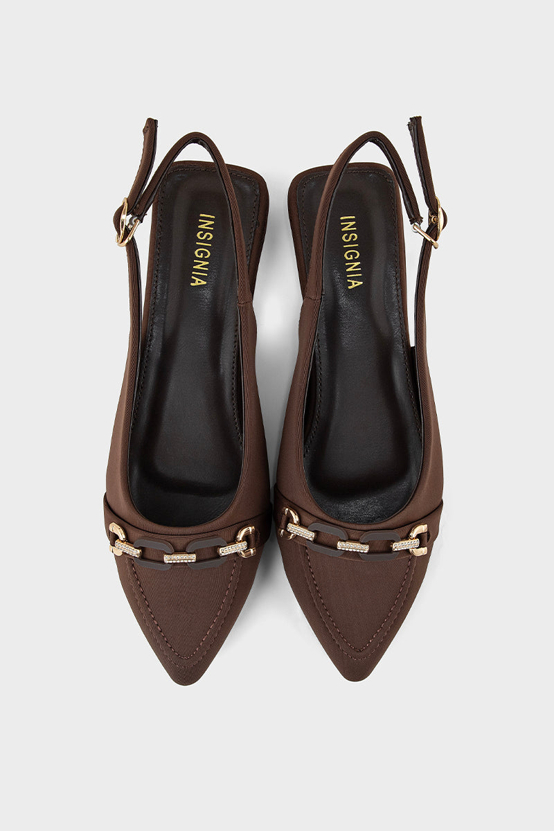 Casual Sling Back IC4008-Brown