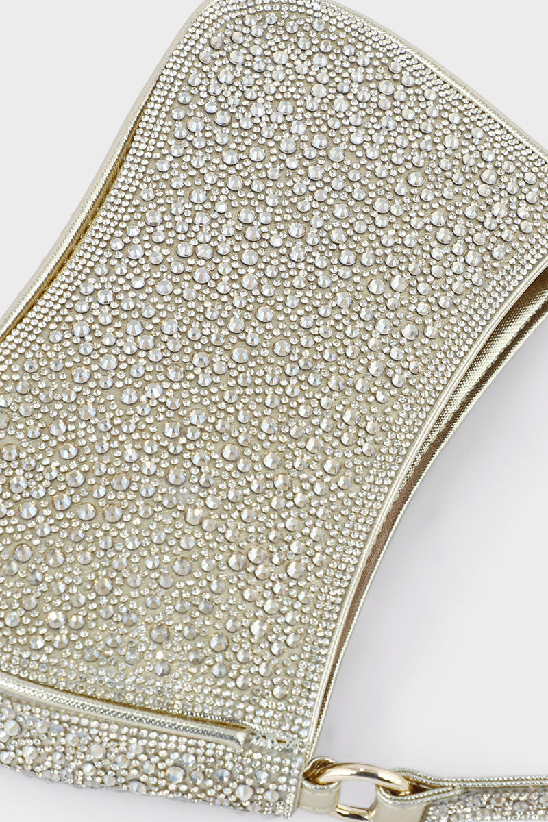 Top Handle Hand Bags BH0045-Lime Gold