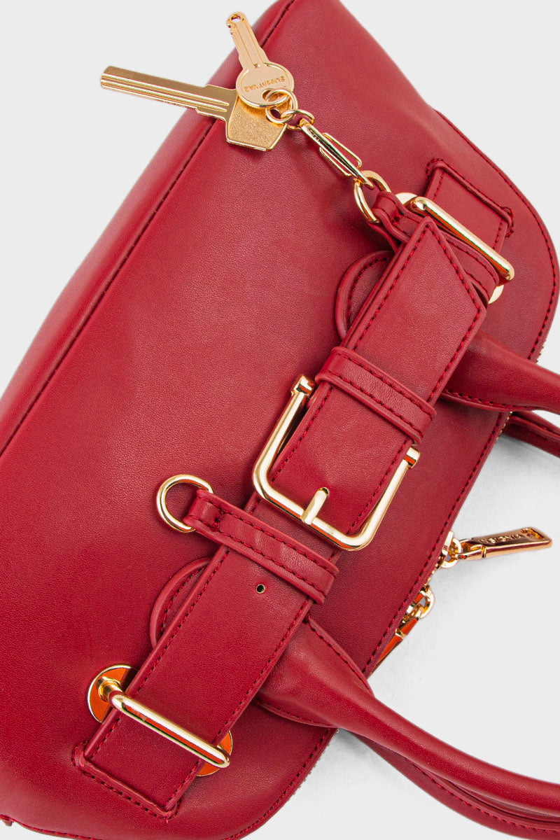 Satchel Shoulder Bags BH0166-Maroon