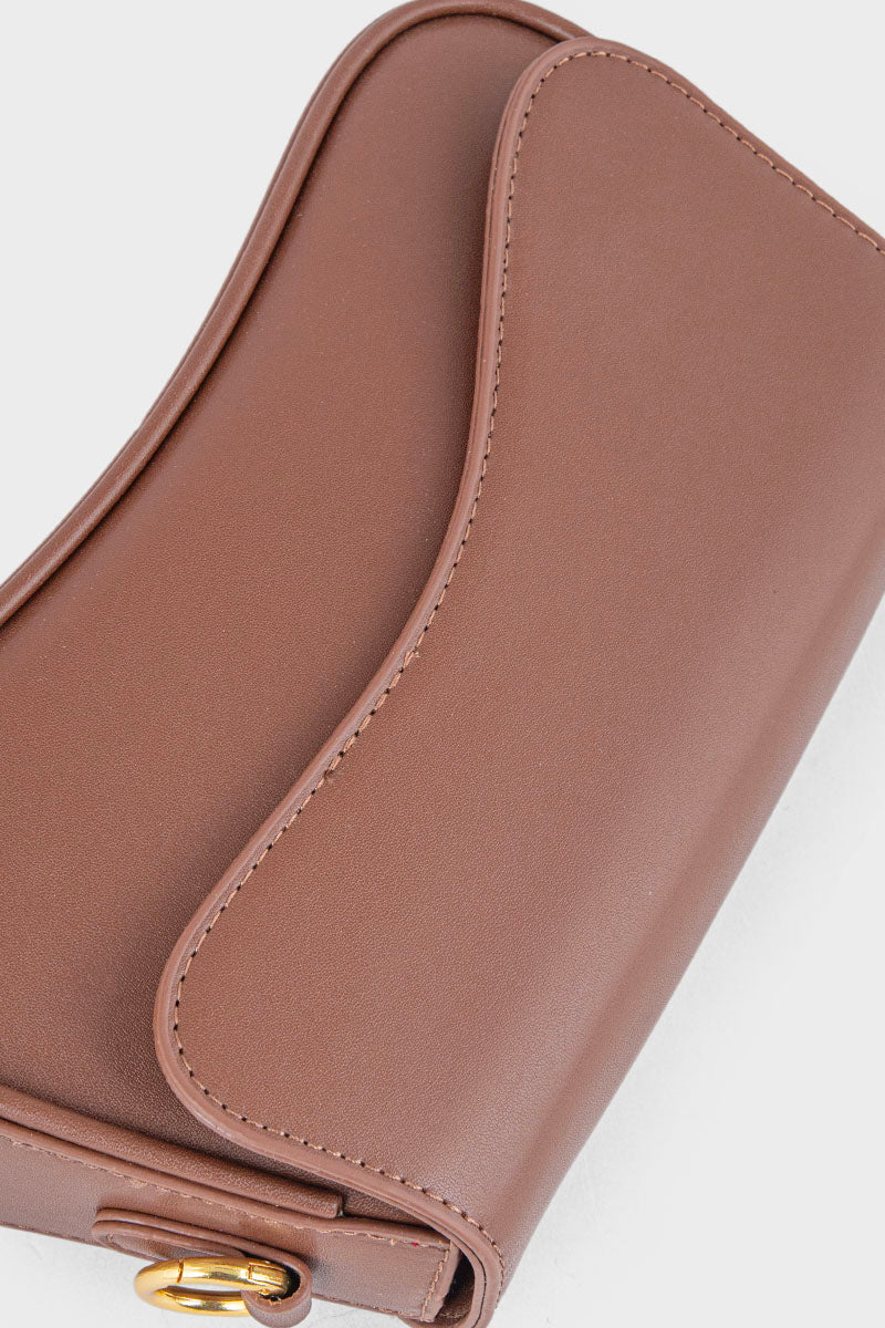 Cross Shoulder Bags BS2105-Brown