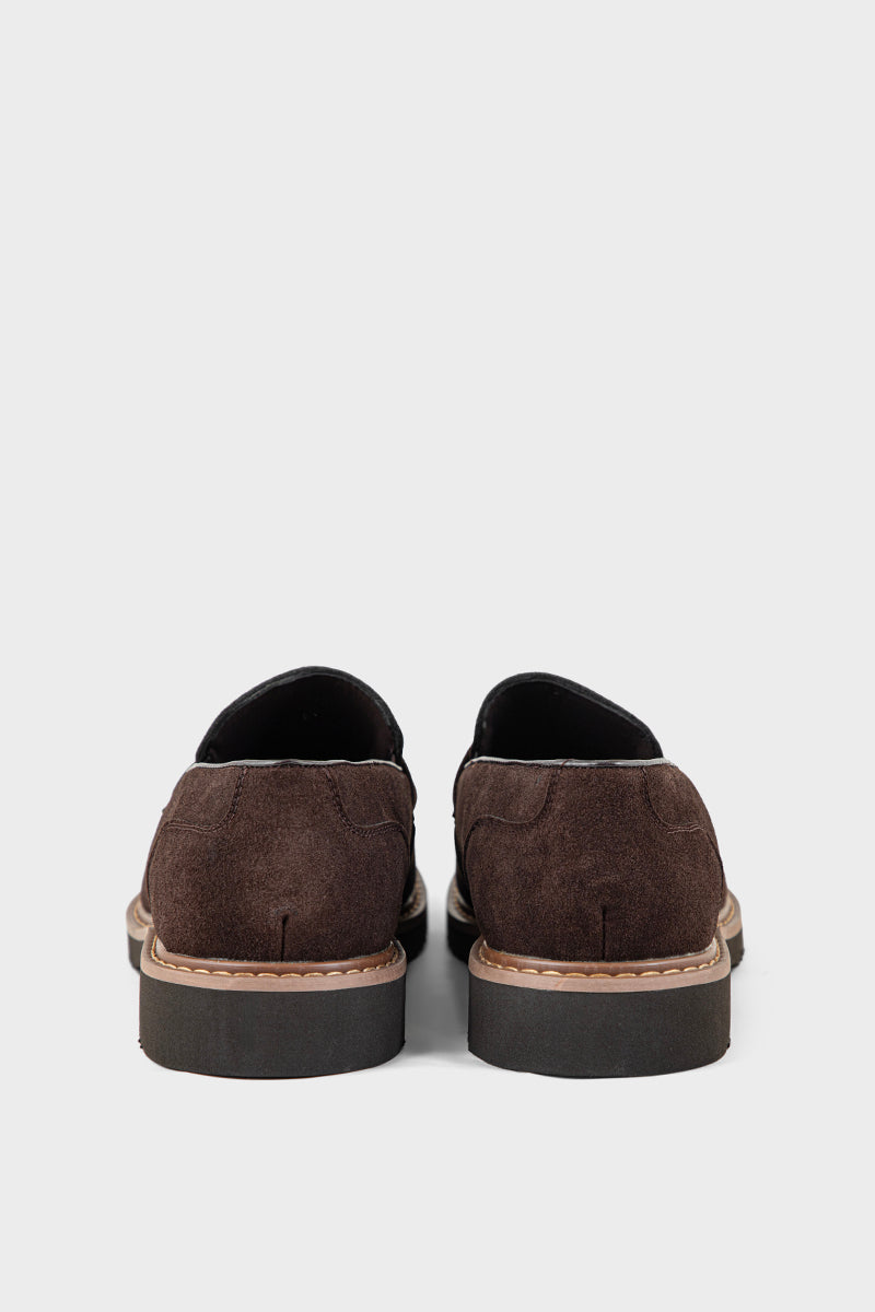 Men Formal Loafers MF7067-Coffee