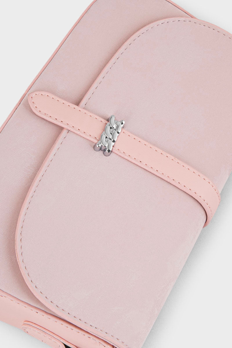 Flap Shoulder Bags BS2133-Pink