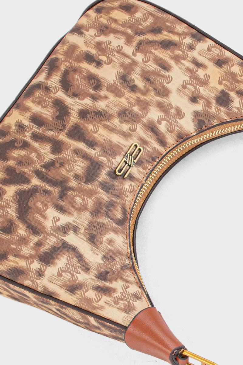 Cross Shoulder Bags BS2117-Brown