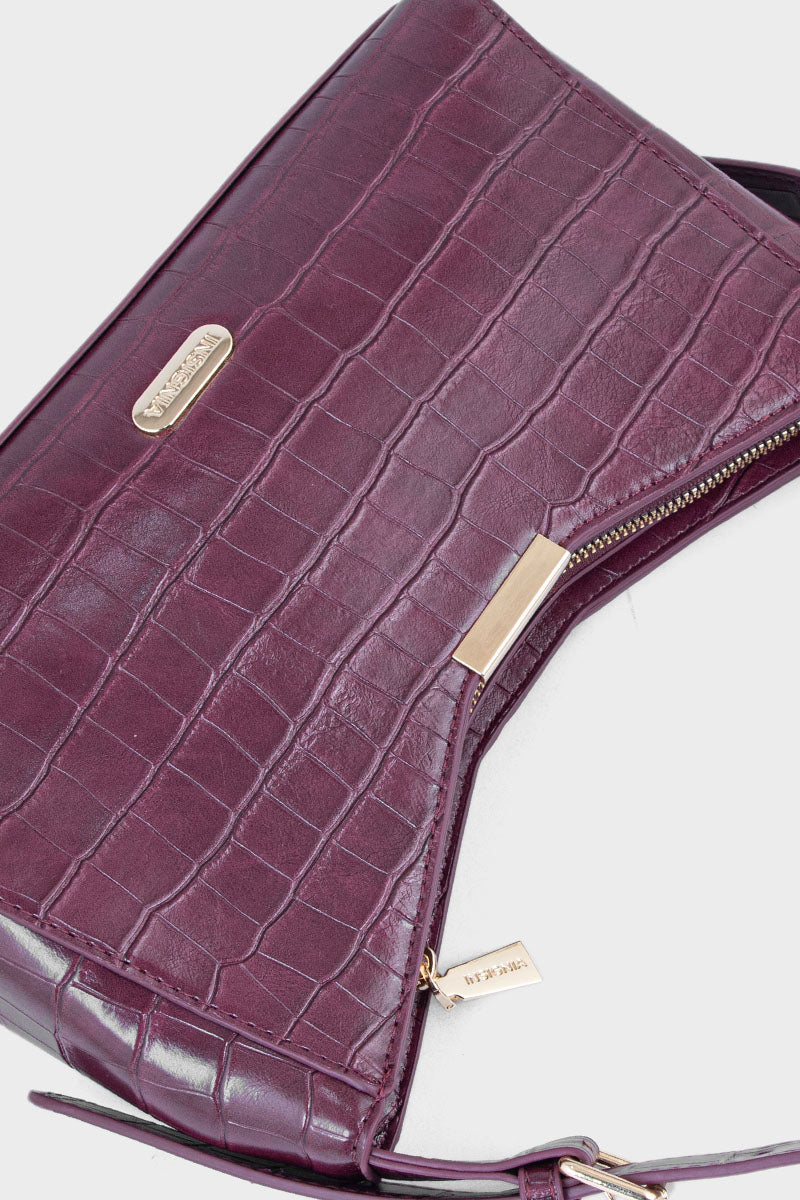 Cross Shoulder Bags BS2064-Burgundy