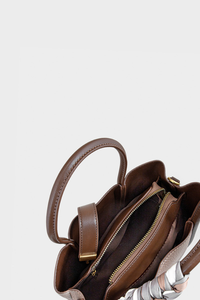 Tote Hand Bags BH0086-Brown