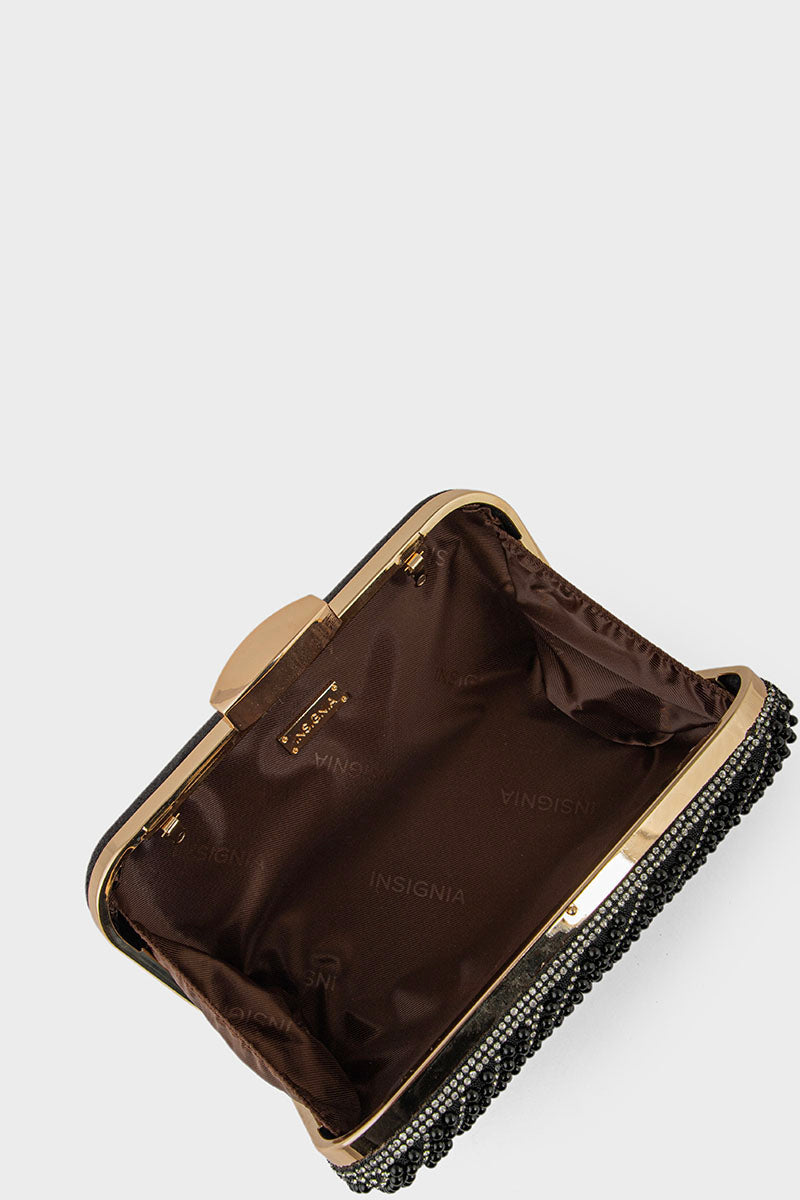 Party Wear Clutch BK4116-Black