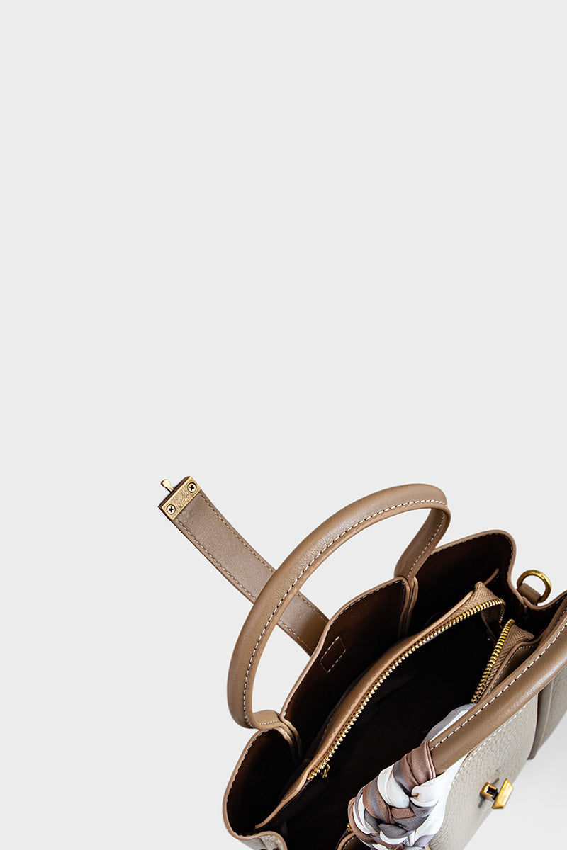 Tote Hand Bags BH0086-Beige