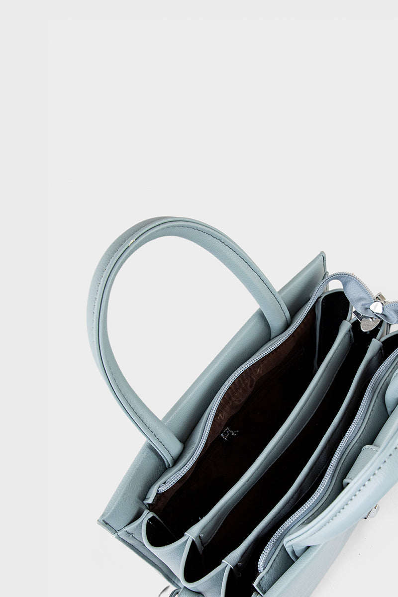 Top Handle Hand Bags BH0092-Light Blue