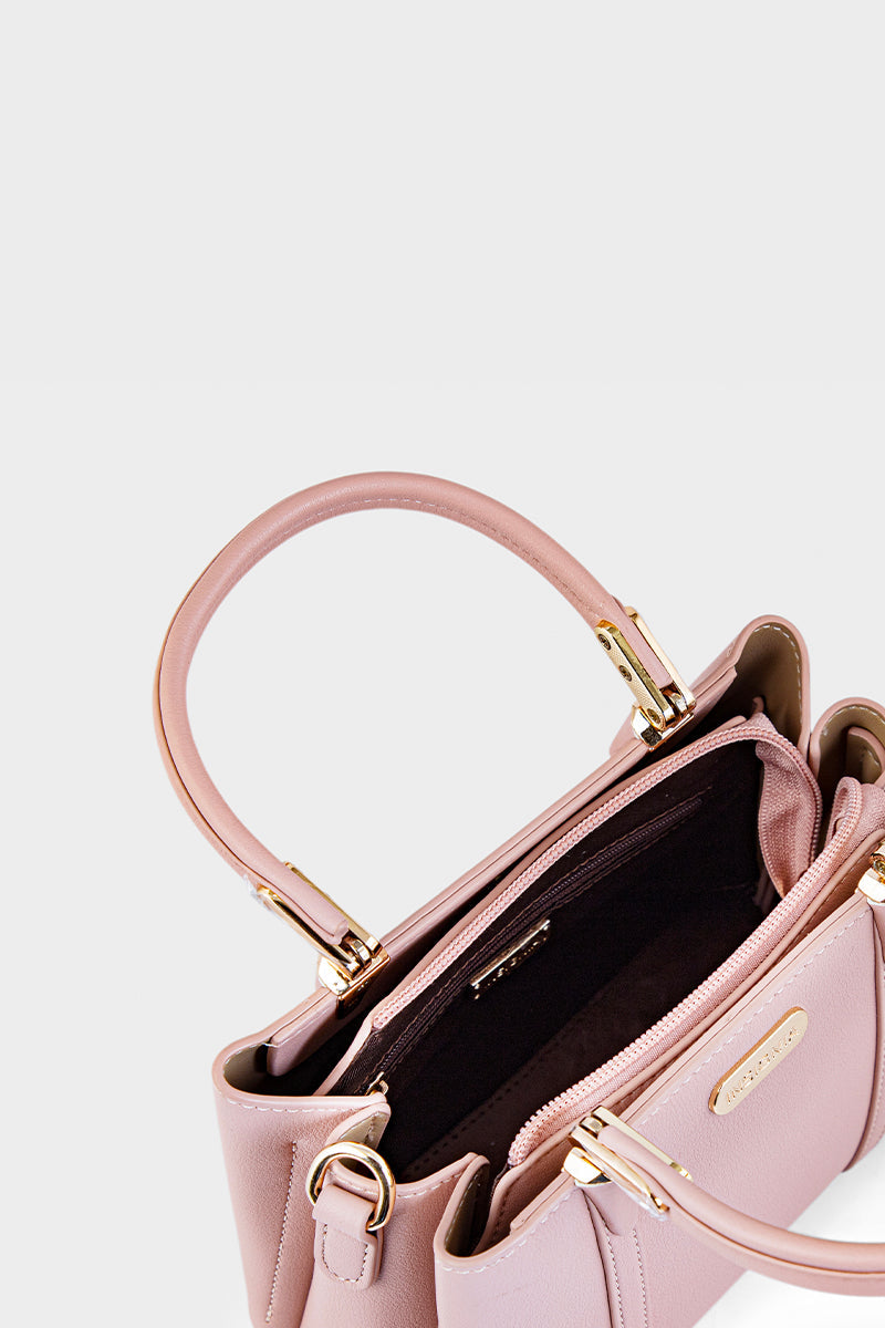 Tote Hand Bags BS2043-Teal Pink