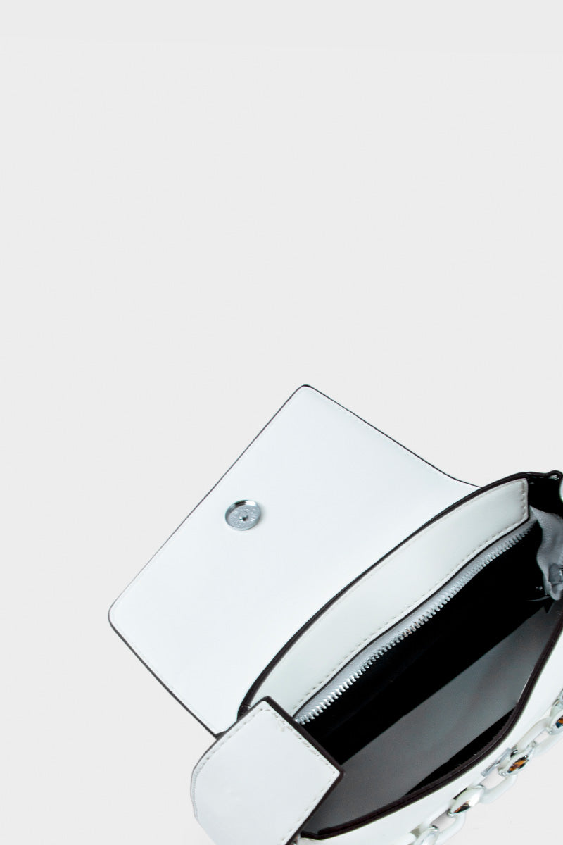 Top Handle Hand Bags BH0115-White