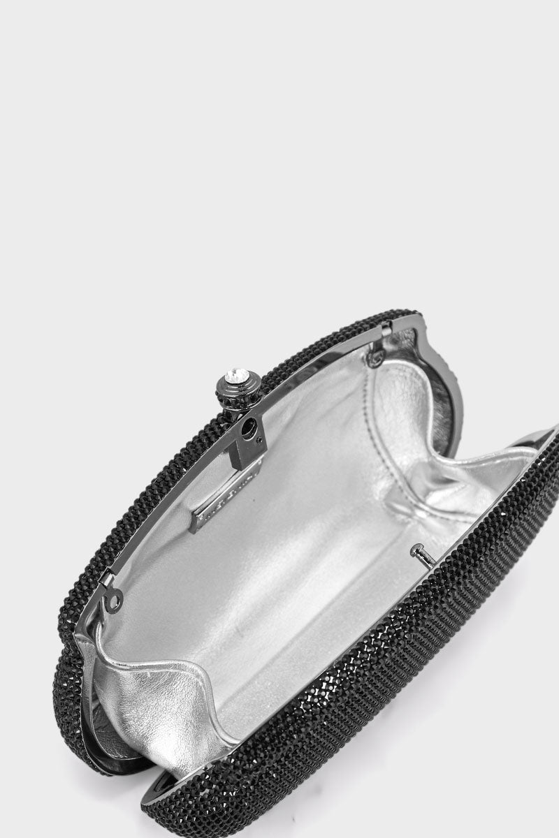Party Wear Clutch BK4058-Black
