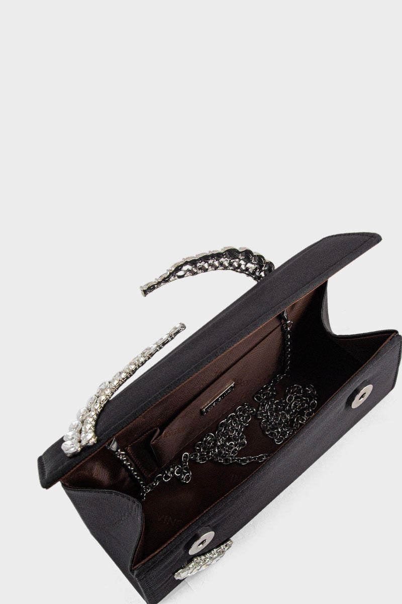 Party Wear Clutch BK4122-Black