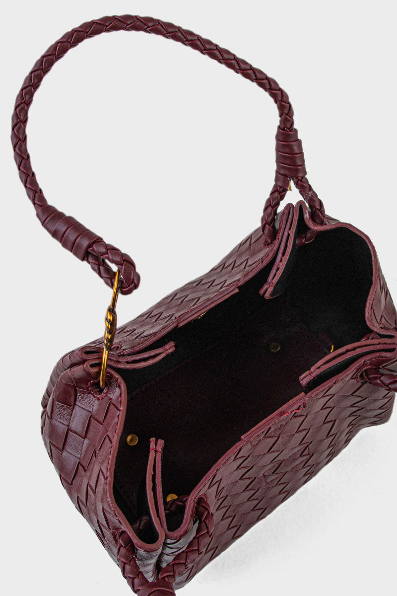 Formal Shoulder Bags BS2162-Burgundy