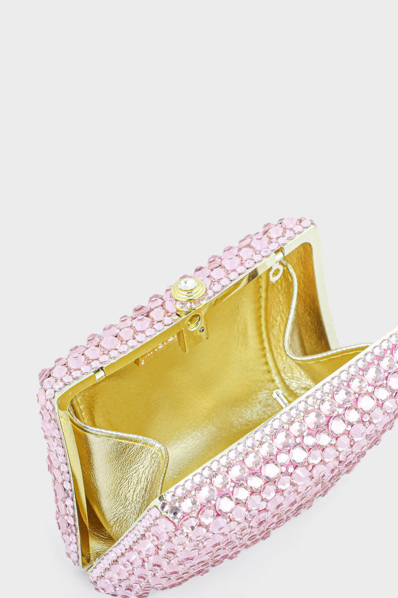 Party Wear Clutch BK4056-Pink