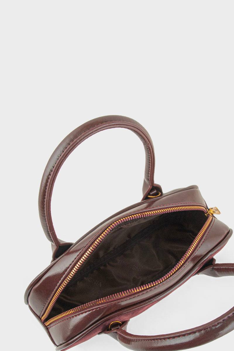 Formal Shoulder Bags BS2209-Burgundy