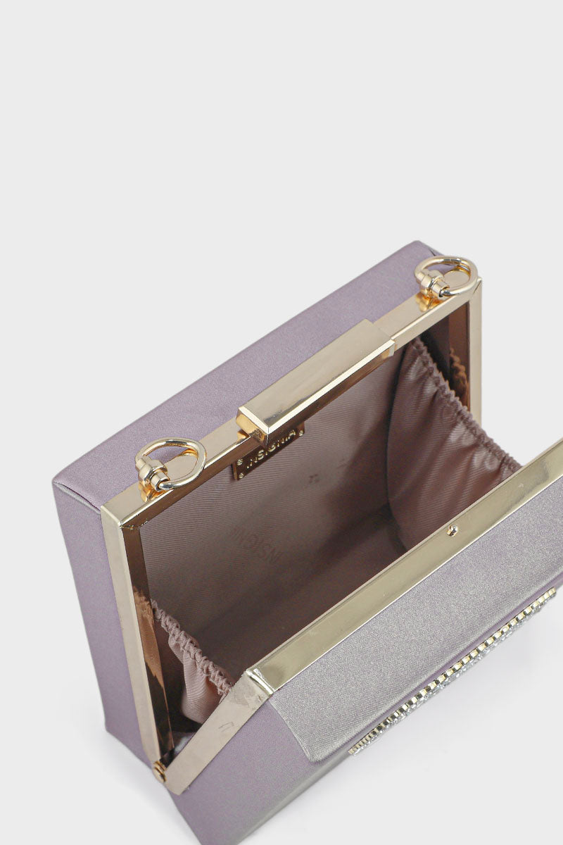Party Wear Clutch BK4049-Mauve