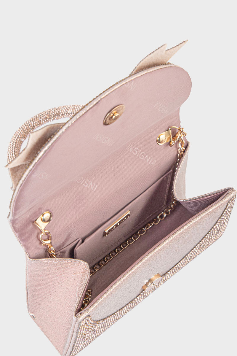 Top Handle Hand Bags BH0038-Champagne