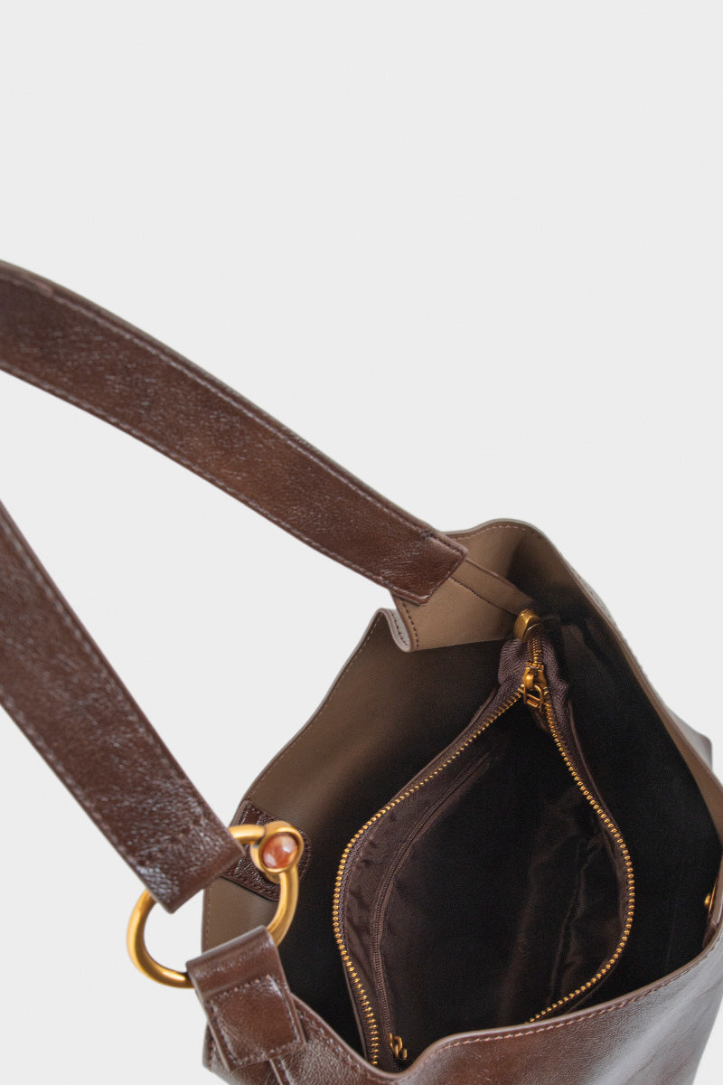Formal Shoulder Bags BS2146-Dark Brown