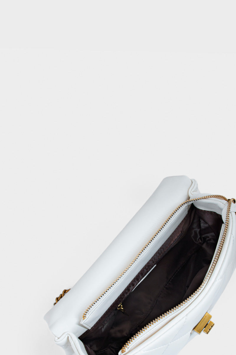 Flap Shoulder Bags BS2096-Ivory