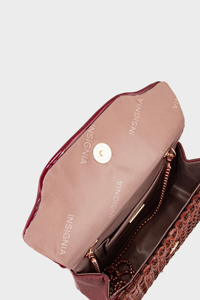 Top Handle Hand Bags BH0121-Tan