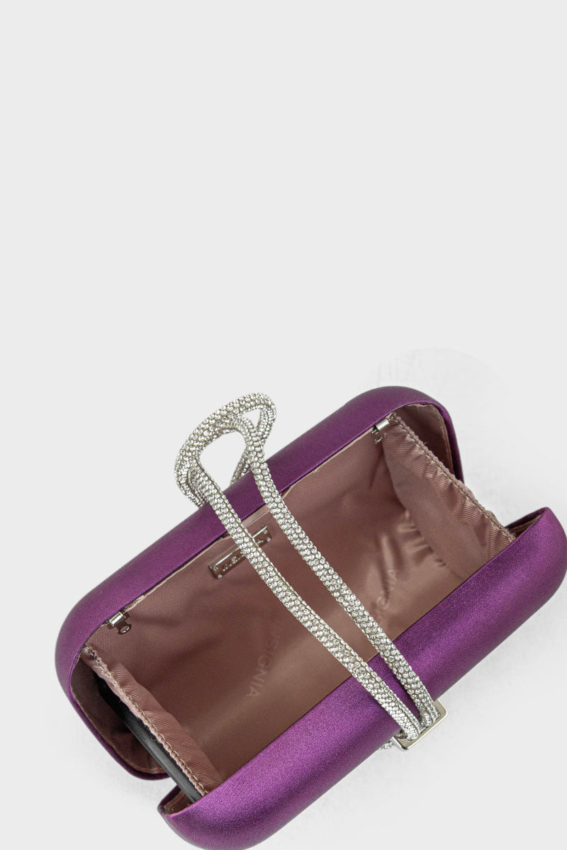 Party Wear Clutch BK4050-Plum